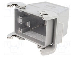 Enclosure: for Han connectors; Han; size 32A (2 x 16A); high