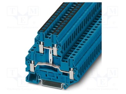 Splice terminal: rail; UT; PA; terminals: 4; W: 6.2mm; H: 69.9mm