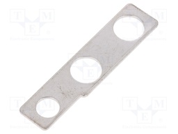 Fuse acces: neutral link; screw; Contacts: copper; ways: 3