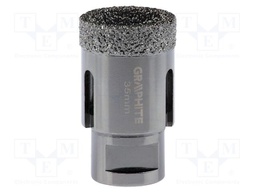 Diamond hole saw; 35mm; glaze,ceramic tile; Thread: M14