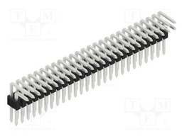 Connector: pin strips; pin header; male; PIN: 52; 1.27mm; THT; 2x26