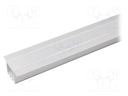 Profiles for LED modules; mat; recessed; L: 1m; aluminium