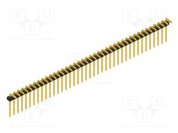 Connector: pin strips; pin header; male; PIN: 40; 2mm; THT; 1x40