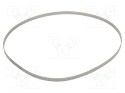 Timing belt; AT5; W: 16mm; H: 2.7mm; Lw: 1500mm; Tooth height: 1.2mm