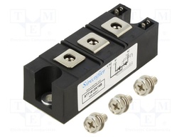 Module: thyristor; double series; 1.6kV; 181A; Ifmax: 284A; 34MM