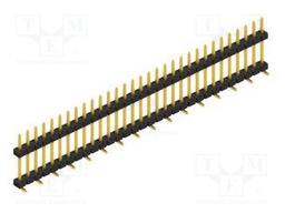 Connector: pin strips; pin header; male; PIN: 31; 2mm; SMT; 1x31