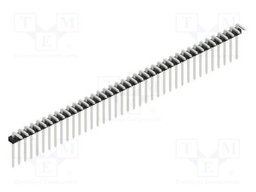Connector: pin strips; pin header; male; PIN: 38; 2mm; THT; 1x38
