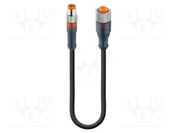 Cable: for sensors/automation; PIN: 4; 0.6m