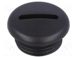 Stopper; M16; Mat: polyamide; black