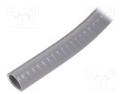 Protective tube; PVC; grey