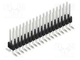 Connector: pin strips; pin header; male; PIN: 36; 1.27mm; SMT; 2x18