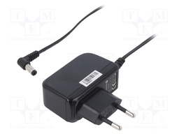 Power supply: switched-mode; voltage source; 5VDC; 2A; 10W; plug