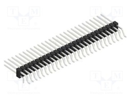 Connector: pin strips; pin header; male; PIN: 54; 2.54mm; SMT,THT