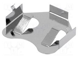 Clip; Mounting: PCB; Ø: 20mm; 3.7mm