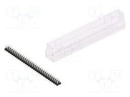 Connector: pin strips; pin header; male; PIN: 64; 2.54mm; SMT; 2x32
