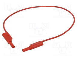 Test lead; 32A; banana plug with axial socket 4mm,both sides