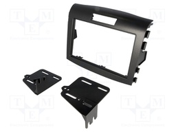 Radio mounting frame; Honda; 2 DIN; anthracite