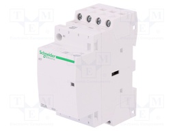 Contactor: 4-pole installation; NO x4; 230÷240VAC; 20A; DIN; ICT