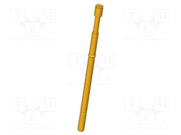 Test needle; Operational spring compression: 4mm; 5A; Ø: 2mm; 0.6N