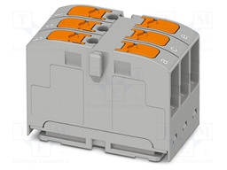 Splice terminal: rail; 24A; 450V; push-in; PA; L: 21.7mm; 0.14÷4mm2