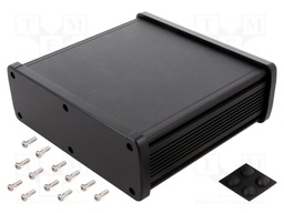 Enclosure: multipurpose; X: 177.6mm; Y: 169mm; Z: 61.1mm; aluminium