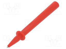 Test probe; 32A; red; Tip diameter: 4mm; Socket size: 4mm