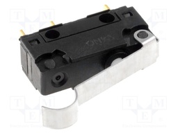 Microswitch SNAP ACTION; cam follower lever,with lever; SPDT