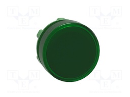 Indicator Lens, Green, Round, 22 mm, Pilot Light Head