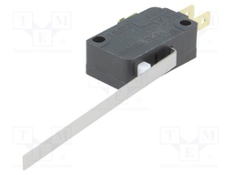 Microswitch SNAP ACTION; with lever; SPDT; 5A/125VAC; Pos: 2