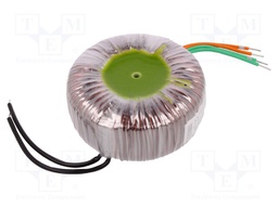 Transformer: toroidal; 200VA; 230VAC; 17V; 17V; 5.88A; 5.88A; 2.1kg