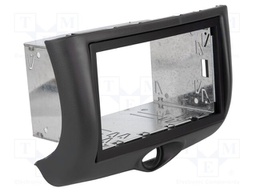 Radio frame; Toyota; 2 DIN; black