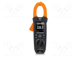 Meter: multifunction; pincers type; Øcable: 40mm; LCD TFT; IP40