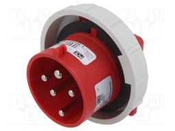 Connector: AC supply 3-phase; socket; male; 32A; 400VAC; IEC 60309