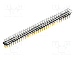Connector: pin strips; pin header; male; PIN: 68; 2mm; THT; 2x34