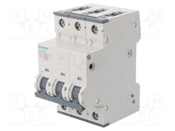 Circuit breaker; 230/400VAC; Inom: 40A; Poles: 3; DIN; Charact: C