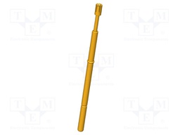 Test needle; Operational spring compression: 4mm; 8A; Ø: 1.8mm