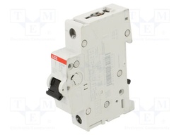 Circuit breaker; 230VAC; 220VDC; Inom: 6A; Poles: 1; Charact: C; 10kA