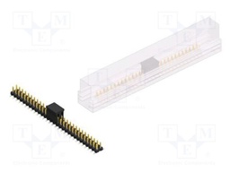 Connector: pin strips; pin header; male; PIN: 58; 2.54mm; SMT; 2x29