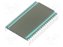 Display: LCD; 7-segment (digital); STN Positive; No.of dig: 3.5