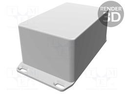 Enclosure: multipurpose; X:80mm; Y:121mm; Z:59mm; 1590W; aluminium