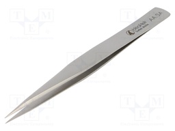Tweezers; 130mm; for precision works; Blades: straight; max.925°C