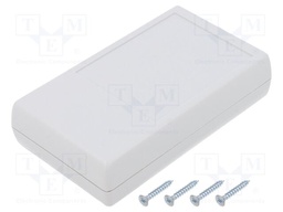 Enclosure: multipurpose; X: 66mm; Y: 110mm; Z: 27mm; polystyrene