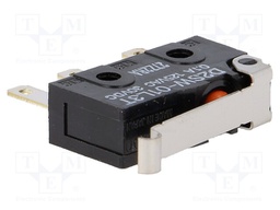 Microswitch SNAP ACTION; with lever with roller simulation