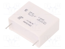 Capacitor: polypropylene; 2.2uF; ESR: 7.2mΩ; C4AF; THT; ±10%; 38V/μs