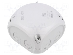 Enclosure: junction box; X: 93mm; Y: 93mm; Z: 62mm; IP66,IP67; grey