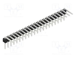 Connector: pin strips; pin header; male; PIN: 21; 2.54mm; THT; 1x21