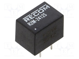 Converter: DC/DC; 2W; Uin: 9÷36V; Uout: 12VDC; Iout: 167mA; SIP8; 2.7g