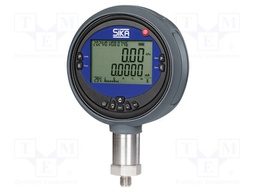 Digital pressure gauge; -1÷40bar; G 1/4"; 30x196mm,Ø120mm