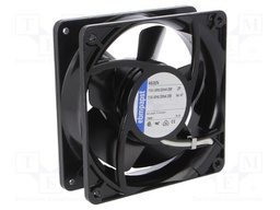Fan: AC; axial; 115VAC; 119x119x38mm; 180m3/h; 51dBA; ball bearing