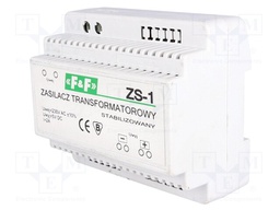 Power supply: transformer type; 5VDC; 2A; 230VAC; Mounting: DIN